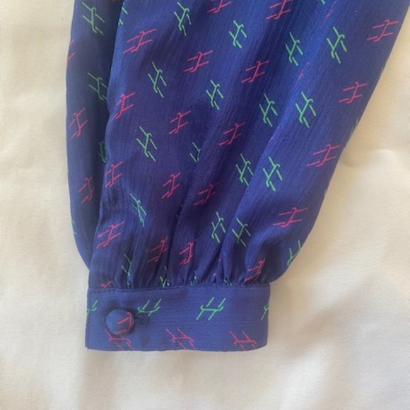 Vintage Halstons IV Button Up Blouse - Picture 6 of 6